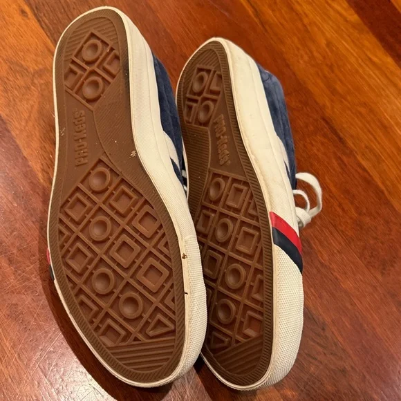 Pro Keds Blue and White Casual Sneakers- Mens - Picture 9 of 9